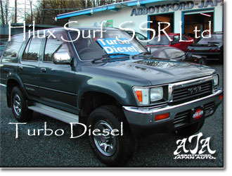 1989 Toyota Hilux Surf SSR Ltd -Turbo Diesel - Only 58K km