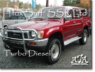 1991 Toyota Hilux Surf - Turbo Diesel - Only 85K kms
