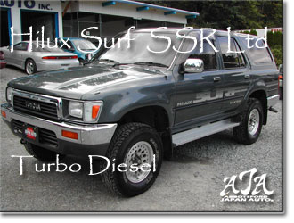 1991 Toyota Hilux Surf - Turbo Diesel  - 5spd - Only 107K