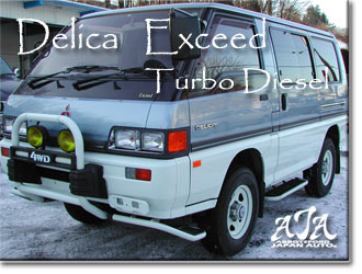 89 Mitsubishi Delica Exceed - Turbo Diesel - Only 42K kms
