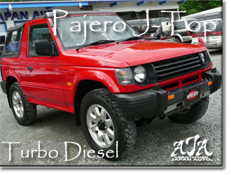 1992 Mitsubisi Pajero J-Top - Turbo Diesel - Only 109K kms
